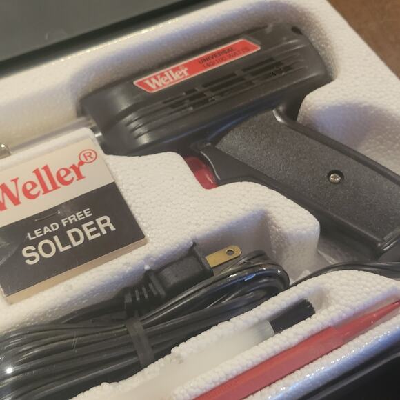 Vintage Weller 8200 PK Soldering Iron Gun Kit 140/100 Watts New - Picture 8 of 13